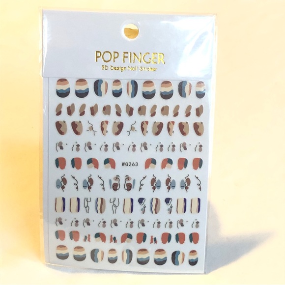 Pop Finger Nail Art - 3 Sheets - Picture 4 of 9